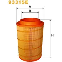 WIX FILTERS Luftfilter 93315E für NISSAN ATLEON Filtereinsatz