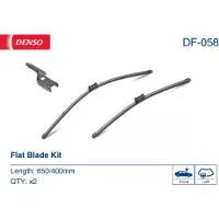 Denso Wischblatt Flat Blades DF-058, 650/400mm, Vorne, 2 Stück