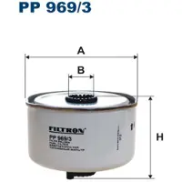 FILTRON Kraftstofffilter PP969/3