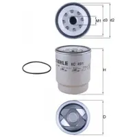 MAGNETI MARELLI Kraftstofffilter KC 491D