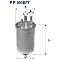 FILTRON Kraftstofffilter PP 848/7