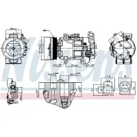 Nissens Klimakompressor 891251