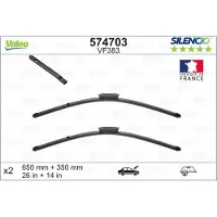 Valeo Wischblatt 574703 vorne für LADA RENAULT