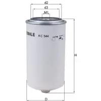 MAHLE ORIGINAL Kraftstofffilter KC 544