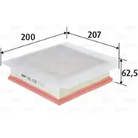 Valeo Luftfilter 585438 für Opel Meriva B