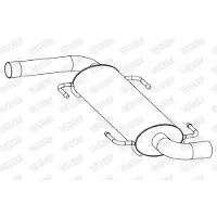 Walker Endschalldämpfer 24320