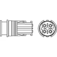 MAGNETI MARELLI Lambdasonde [Hersteller-Nr. 466016355141] für BMW