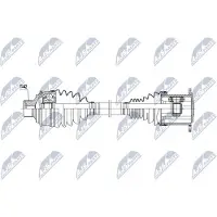 NTY NPW-AU-073 Antriebswelle Vorne Links Vorne Rechts für AUDI A6 Avant (4G5, 4GD, C7) Q5 (8RB) A6 Limousine (4G2, 4GC, C7) A7 Sportback (4GA, 4GF)