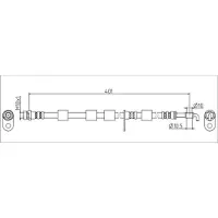 METZGER Bremsschlauch 4111555