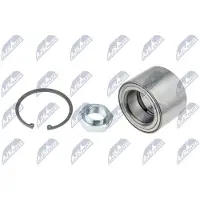 NTY Radlagersatz Vorne Vorne Links Vorne Rechts für FIAT DUCATO Pritsche/Fahrgestell (230) 90mm KLP-CT-018