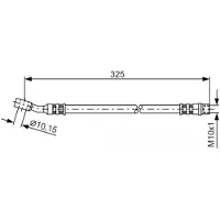 Bosch Bremsschlauch 1 987 476 394