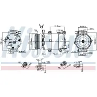 Nissens Klimakompressor 890788