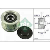 INA Generatorfreilauf 535004110 für VW SKODA SEAT CHANGAN