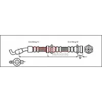 METZGER Bremsschlauch 4114722