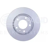 Hella Bremsscheibe Hinterachse Voll [Hersteller-Nr. 8DD355120-491] für Opel, Fiat, Citroën, Ds, Vauxhall, Toyota, Peugeot