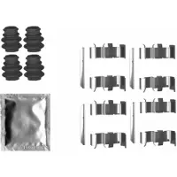 Textar 82546500 Zubehörsatz Scheibenbremsbelag Hinten für HYUNDAI H-1 Travel (TQ) für KIA Carnival III MPV (YP) für DODGE H 100 Kasten