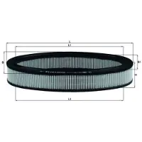 Knecht Luftfilter LX 716