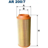 FILTRON Luftfilter AR 200/7