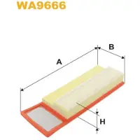 WIX FILTERS Luftfilter WA9666