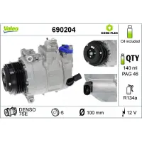 Valeo Klimakompressor 690204