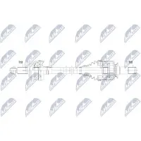 NTY NPW-LR-033 Antriebswelle Hinten Links für LAND ROVER Range Rover Sport (L494) Discovery V (L462) Range Rover IV (L405) Defender SUV (L663)