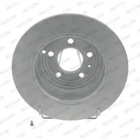FERODO Bremsscheiben DDF552C hinten, voll, 2 Stück