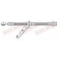 Quick Brake Bremsschlauch 59.901, Links