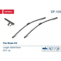 Denso Wischblatt DF DF-103, 600/475mm, Vorne, 2 Stück