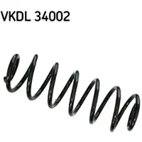 Skf Fahrwerksfeder VKDL 34002 für Ford Fiesta VI