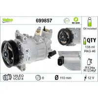 Valeo Klimakompressor 699857