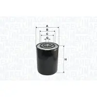 MAGNETI MARELLI Ölfilter OPEL,RENAULT,FIAT 153071760101 71734217,71739633,00000001109AQ Motorölfilter,Filter für Öl 1109P5,1930213,98432651,98472349