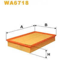 WIX FILTERS Luftfilter WA6718