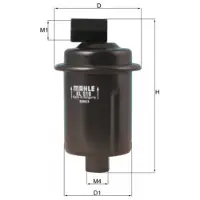 MAHLE ORIGINAL Kraftstofffilter KL 516