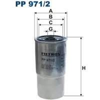 FILTRON Kraftstofffilter PP 971/2