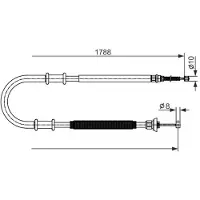 Bosch Seilzug, Feststellbremse 1 987 482 590