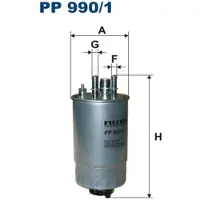 FILTRON Kraftstofffilter PP990/1