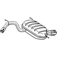 Bosal Endschalldämpfer 220-109