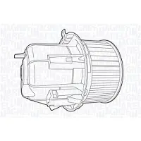 MAGNETI MARELLI 069412704010 Gebläsemotor Innenraumgebläse für CITROËN C3 I Schrägheck (FC, FN) für DS DS 3