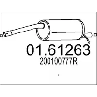 MTS Endschalldämpfer 01.61263