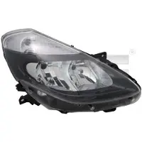 TYC Scheinwerfer Rechts für RENAULT Clio III Schrägheck (BR0/1, CR0/1) 20-12051-15-2