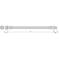 METZGER Bremsschlauch 4110795