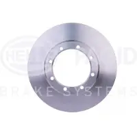 Hella Bremsscheibe Hinterachse Voll [Hersteller-Nr. 8DD355117-281] für Vauxhall, Nissan, Renault, Opel
