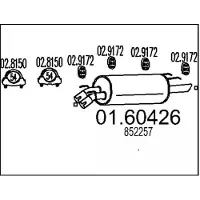 MTS Endschalldämpfer 01.60426