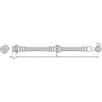 METZGER Bremsschlauch 4110847
