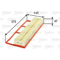 Valeo Luftfilter 585075 für Fiat Saab Opel Lancia Ford Alfa Romeo Punto Evo Qubo