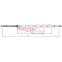 METZGER Seilzug, Feststellbremse 10.602