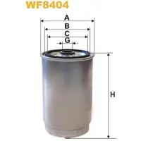WIX FILTERS Kraftstofffilter WF8404