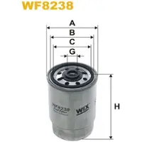 WIX FILTERS Kraftstofffilter WF8238
