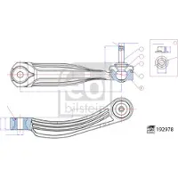 FEBI BILSTEIN Stange/Strebe, Stabilisator 192978