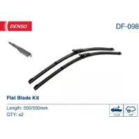 Denso Scheibenwischer Set Wischerblätter Rahmenlos